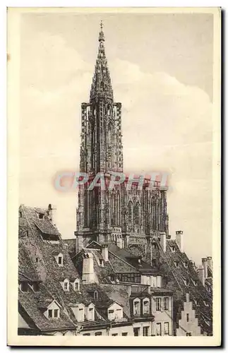 Cartes postales Strassburg Vue Sur la Cathedrale