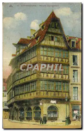 Cartes postales Strassburg Maison Kammerzell