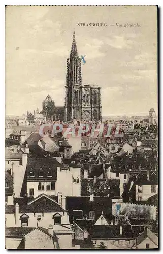 Cartes postales Strassburg Vue Generale