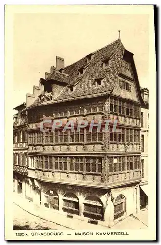 Cartes postales Strasbourg Maison Kammerzell