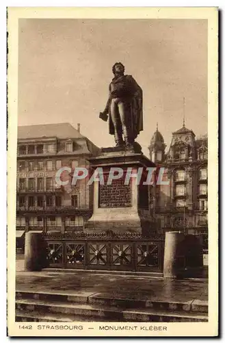 Cartes postales Strasbourg Monument Kleber