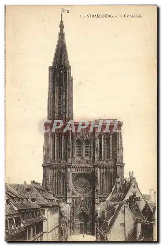 Cartes postales Strasbourg La Cathedrale