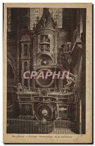 Cartes postales Strasbourg Horloge Astronomique de la Cathedrale