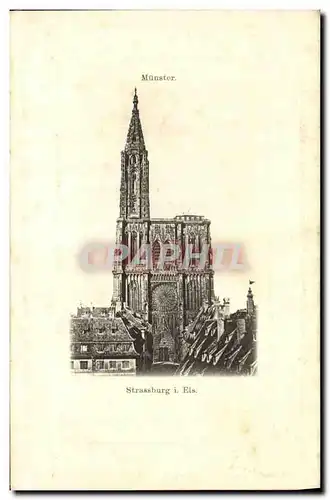 Cartes postales Strasbourg Cathedrale