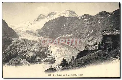 Cartes postales Breithorn Und Bodenglefscher