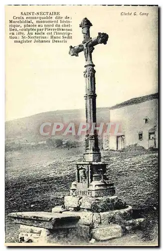 Cartes postales St Nectaire Croix Remarquable dite de Marchidal