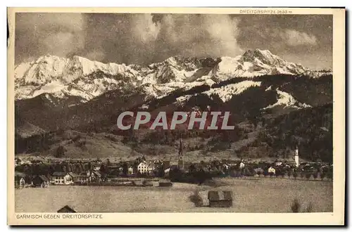 Cartes postales Garmisch Gegen Dritorspitze