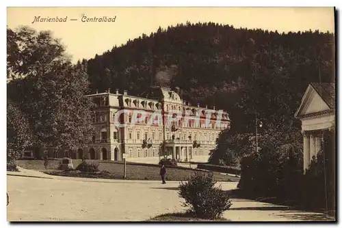 Cartes postales Marienbad Centralbad