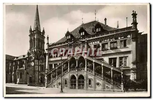 Ansichtskarte AK Berne Hotel de ville