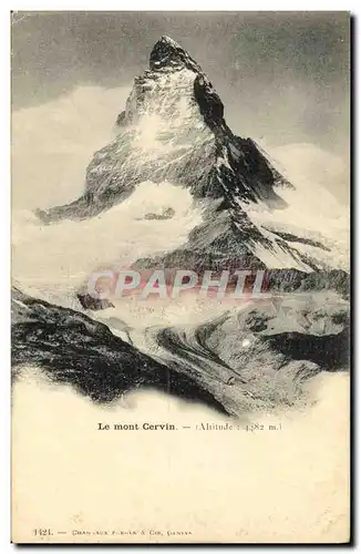 Cartes postales Le Mont Cervin