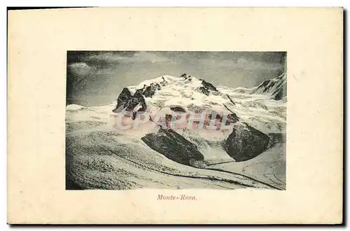 Cartes postales Monte Rosa