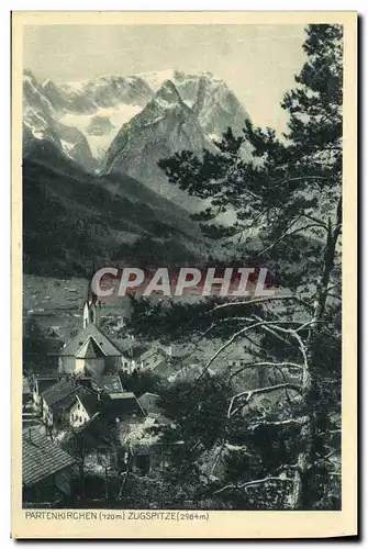 Cartes postales Partenrirchen Zugspitze