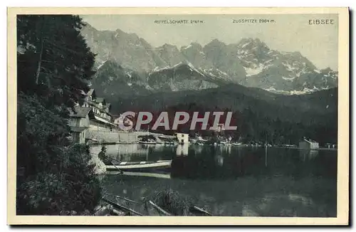 Cartes postales Eibsee