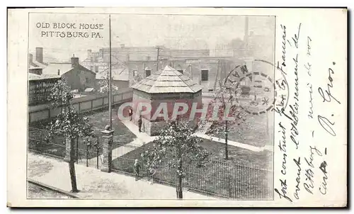 Cartes postales Old Block House Pittsburg