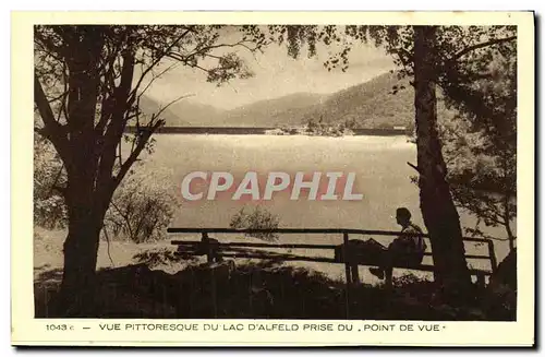 Ansichtskarte AK Le Lac D Alfeld Vue Pittoresque Du Lac Prise Du Point De Vue