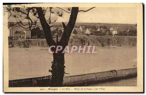 Cartes postales Morgat le Mole hotel de la plage Les villas