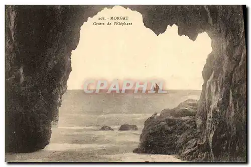 Cartes postales Morgat Grotte de I Elephant