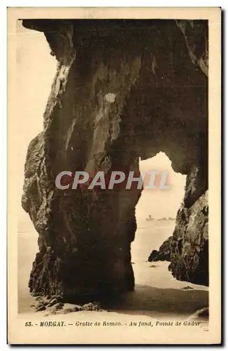 Cartes postales Morgat grotte de Romeo Pointe de Gador