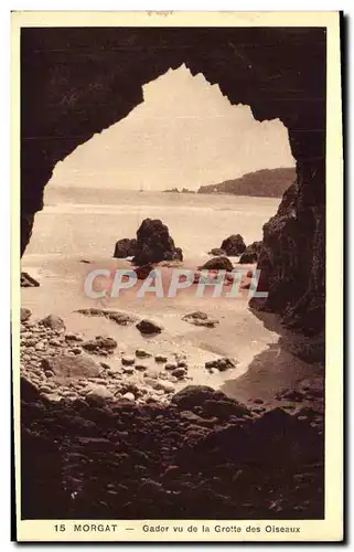 Cartes postales Morgat Gador Vu de la Grotte des oiseaux