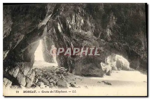 Cartes postales Morgat Grotte de I Elephant