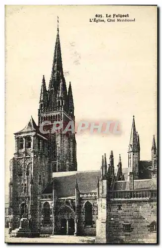 Cartes postales Le Folgoet L Eglise Cote meridional