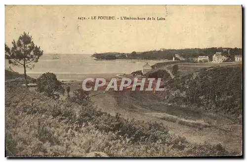 Cartes postales Le Pouldu L Embouchure de la Laita