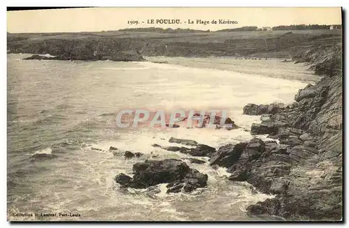 Cartes postales Le Pouldu LA Plage de Kereron