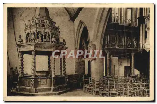 Cartes postales Lampaul Finistere La Bretagne Le baptiste et les orgues