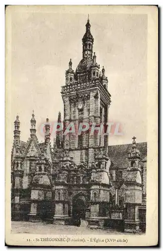 Cartes postales St Thegonnec Finistere L Eglise