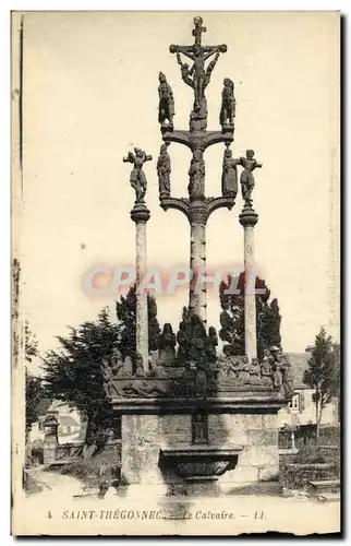 Cartes postales Saint Thegonnec Le Calvaire