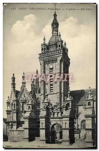 Cartes postales Saint Thegonnec Finistere L eglise