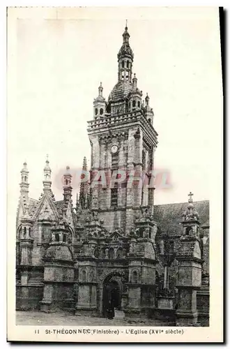 Cartes postales St Thegonnec Finistere L Eglise