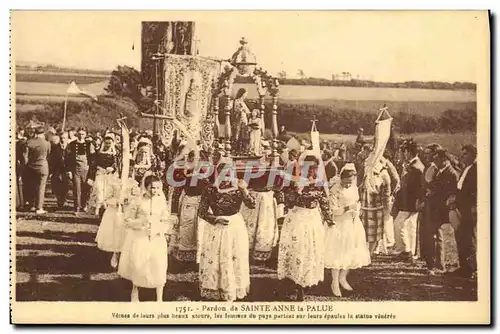 Cartes postales Pardon de Sainte Anne la Palue Folklore