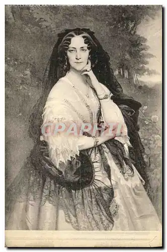 Ansichtskarte AK Chateau de Keriolet Portrait de la princesse Narischkine Comtesse de Chauveau Donatrice du chate