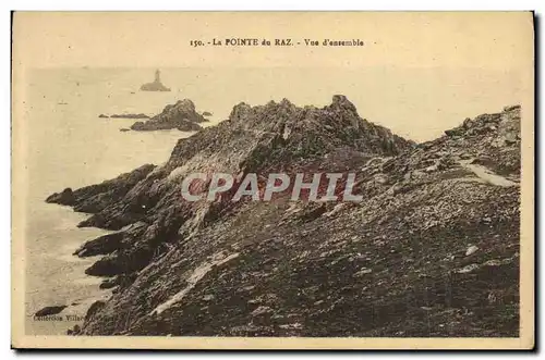 Ansichtskarte AK Pointe Du Raz Vue d ensemble