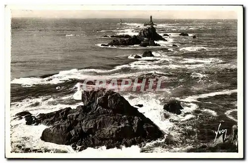 Ansichtskarte AK Pointe Du Raz Finistere Rochers prolongeant l eperon du raz