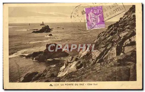 Ansichtskarte AK La Pointe du raz cote sud