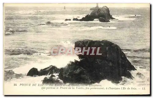 Cartes postales La Pointe du raz Les Recifs