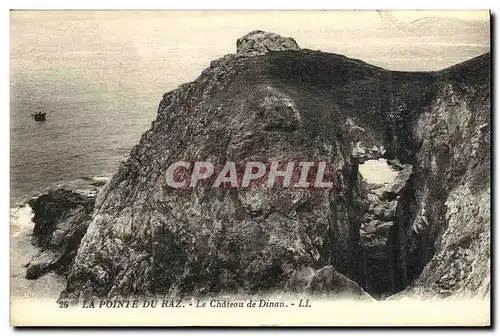 Ansichtskarte AK La Pointe du raz Le Chateau de Dinan