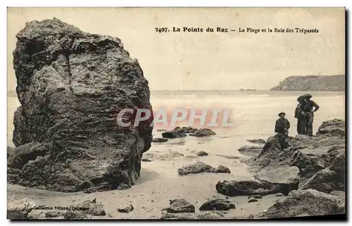 Ansichtskarte AK La Pointe du raz La Plage et la baie des Trepasses