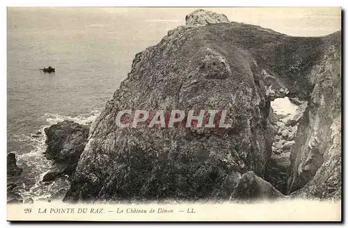 Ansichtskarte AK La Pointe Du Raz Le chateau de Dinan