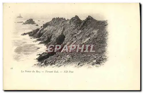 Cartes postales La Pointe du Raz Versant sud