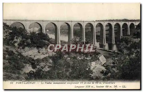 Cartes postales Port Launay le viaduc