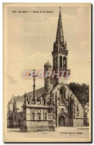 Cartes postales Confort L Eglise et le calvaire