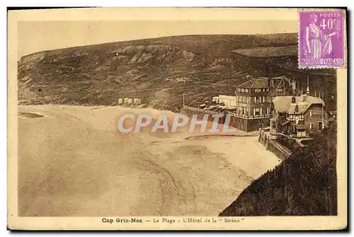 Ansichtskarte AK Cap Gris Nez La Plage L Hotel de la Sirene