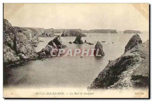 Cartes postales Belle Ile En Mer La Baie de Goulpbar