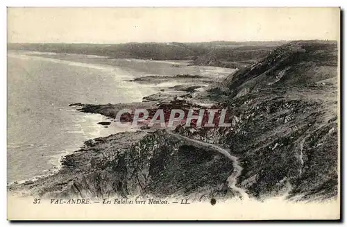 Ansichtskarte AK Val Andre Les Falaises Vers Nantois