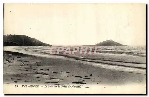 Ansichtskarte AK Val Andre Le Soir sur la Greve de Nantois