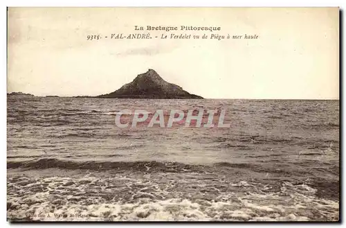 Cartes postales Val Andre Le Verdelet Vu de Piegu a Mer Haute