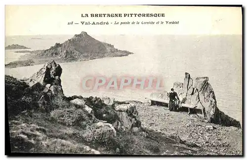 Ansichtskarte AK Val Andre La Pointe de la Cornicbe et le Yerdelet